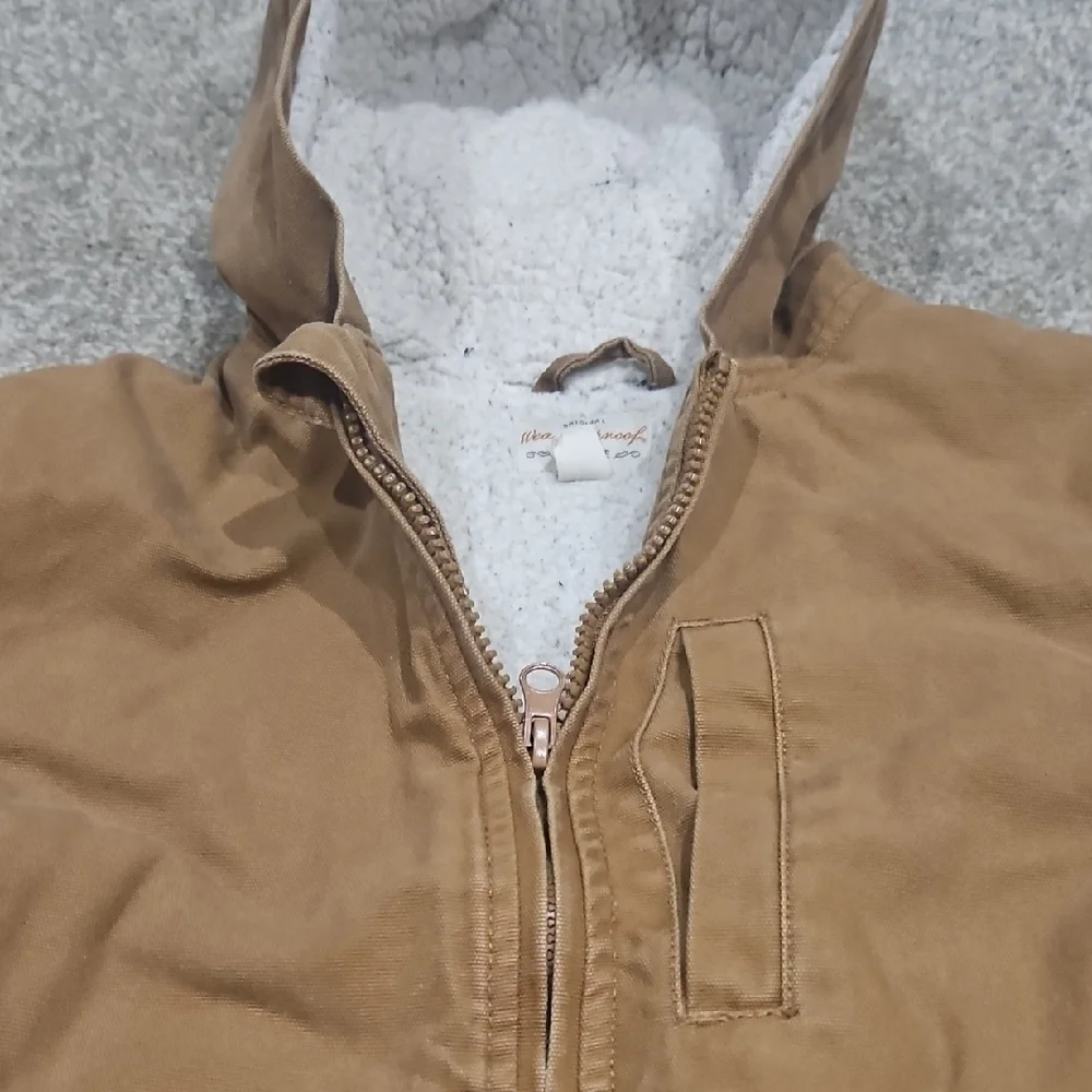 Kids Weatherproof Vintage Tan Jacket